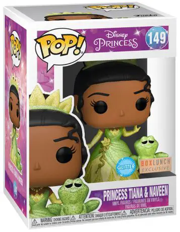 Figurine pop Princesse Tiana et Naveen Glitter - La Princesse et la Grenouille - 1