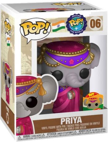Figurine pop Priya (Inde) - Autour du Monde - 1