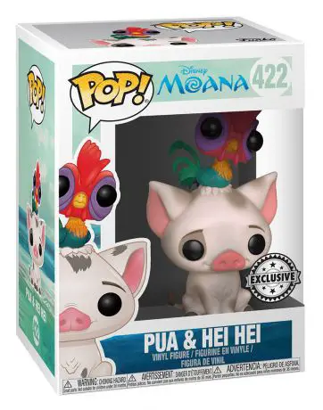Figurine pop Pua & Hei Hei - Moana - Vaiana - 1