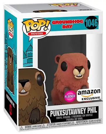 Figurine pop Punxsutawney Phil - Flocked - Un jour sans fin - 1
