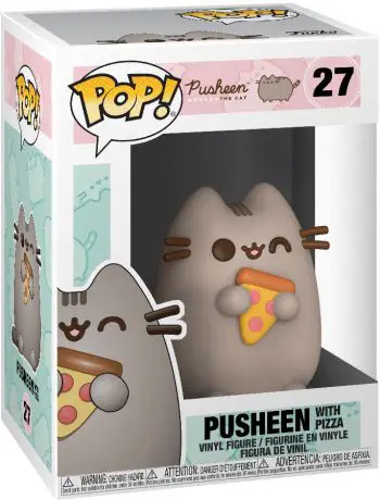 Figurine pop Pusheen avec Pizza - Pusheen - 1