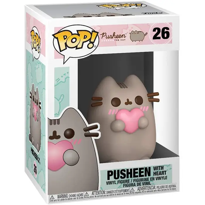 Figurine pop Pusheen with Heart - Pusheen - 2