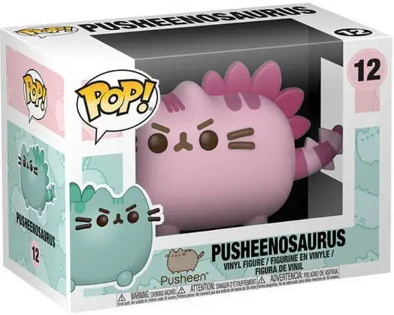 Figurine pop Pusheenosaurus Rose - Pusheen - 1
