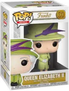 Figurine Queen Elizabeth II avec Tenue Verte – La Famille Royale- #1