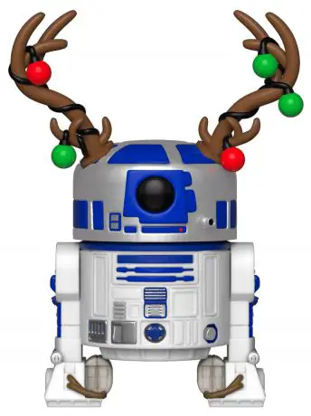 Figurine pop R2-D2 avec cornes de renne - Star Wars : Noël - 2