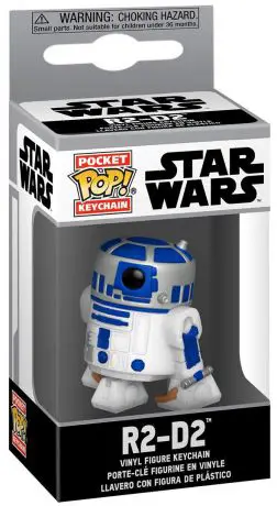 Figurine pop R2-D2 - Porte clés - Star Wars 1 : La Menace fantôme - 1