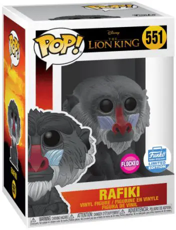 Figurine pop Rafiki - Floqué - Le Roi Lion 2019 - 1