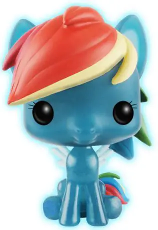 Figurine pop Rainbow Dash - Brillant dans le noir - My Little Pony - 2