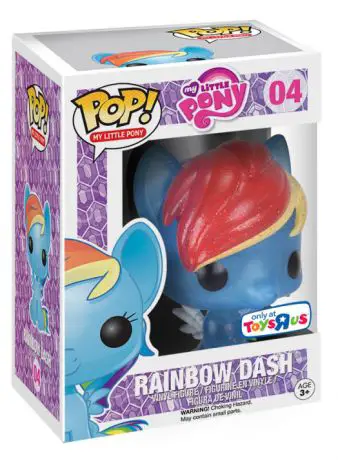 Figurine pop Rainbow Dash - Pailleté - My Little Pony - 1