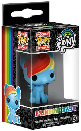 Figurine pop Rainbow Dash - Porte-clés - My Little Pony - 1