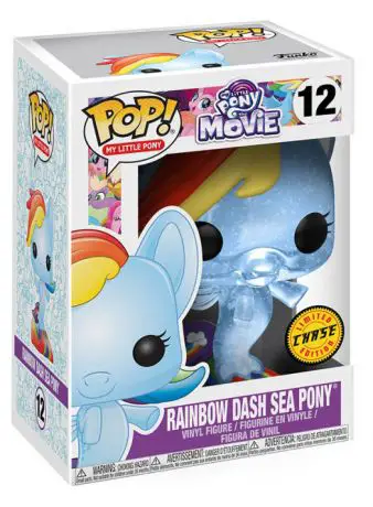 Figurine pop Rainbow Dash - Translucide & Pailleté - My Little Pony - 1