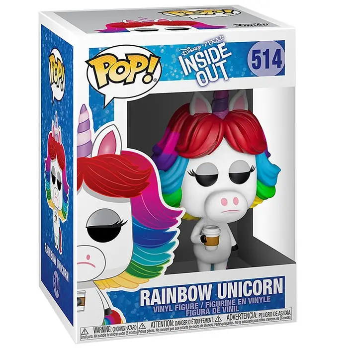 Figurine pop Rainbow Unicorn - Inside Out - 2