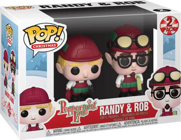 Figurine pop Randy & Rob - 2 pack - Peppermint Lane - 1