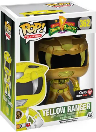 Figurine pop Ranger Jaune - Gold - Power Rangers - 1