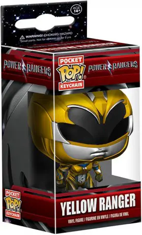 Figurine pop Ranger Jaune - Porte-clés - Power Rangers - 1