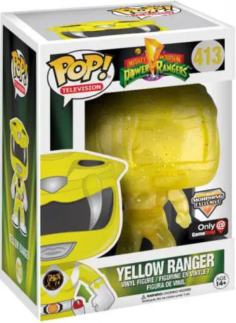 Figurine pop Ranger Jaune - Translucide - Power Rangers - 1