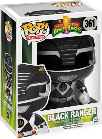 Figurine pop Ranger Noir - Power Rangers - 1
