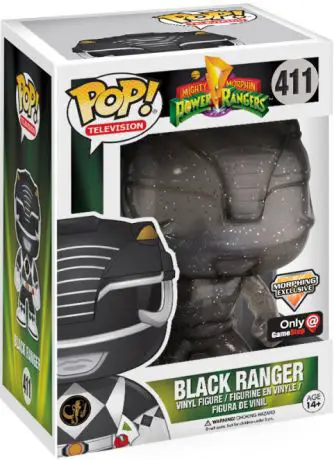 Figurine pop Ranger Noir - Translucide - Power Rangers - 1