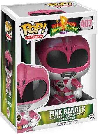 Figurine pop Ranger Rose - Métallique - Power Rangers - 1