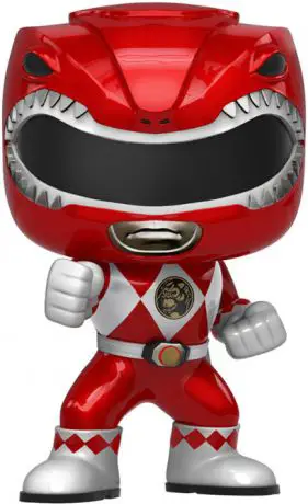 Figurine pop Ranger Rouge - Métallique - Power Rangers - 2