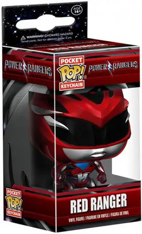 Figurine pop Ranger Rouge - Porte-clés - Power Rangers - 1