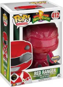 Figurine Ranger Rouge – Translucide – Power Rangers- #412