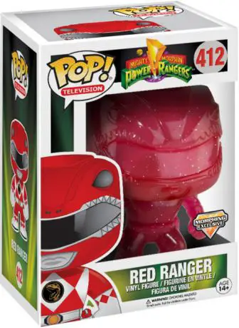 Figurine pop Ranger Rouge - Translucide - Power Rangers - 1