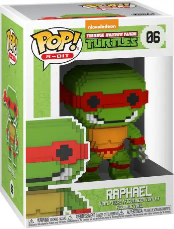 Figurine pop Raphael - 8-bit - Tortues Ninja - 1