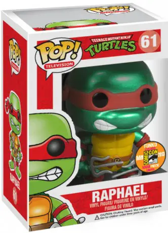 Figurine pop Raphael - Métallique - Tortues Ninja - 1