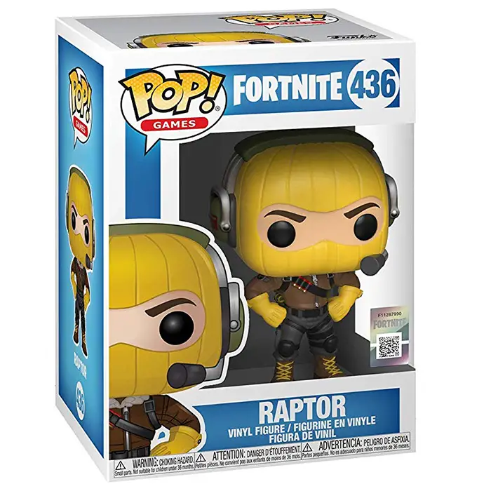 Figurine pop Raptor - Fortnite - 2