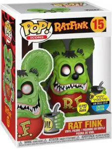 Figurine Rat Fink – Brillant dans le noir – Rat Fink- #15