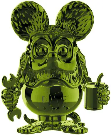 Figurine pop Rat Fink - Chromé Vert - Rat Fink - 2