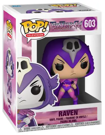 Figurine pop Raven - Teen Titans Go! - 1