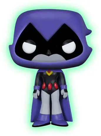 Figurine pop Raven - Brille dans le noir - Teen Titans Go! - 2