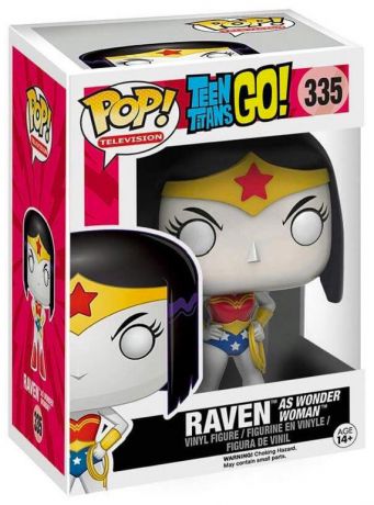 Figurine pop Raven en Wonder Woman - Teen Titans Go! - 1