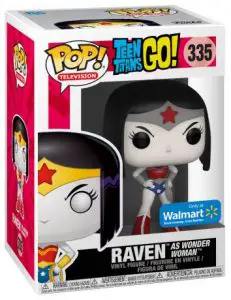 Figurine Raven en Wonder Woman – Niveaux de gris – Teen Titans Go!- #335