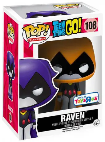 Figurine pop Raven - Orange - Teen Titans Go! - 1