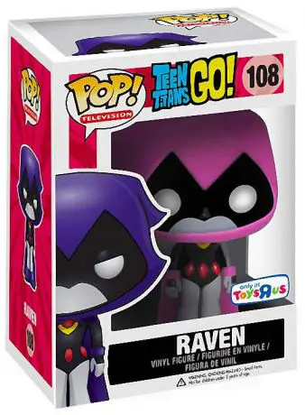 Figurine pop Raven - Rose - Teen Titans Go! - 1