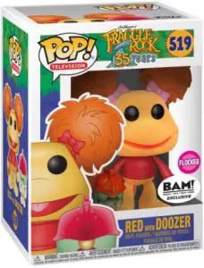 Figurine Red avec Doozer – Floqué – Fraggle Rock- #519