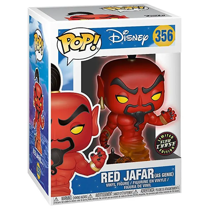 Figurine pop Red Jafar chase glow in the dark - Aladdin - 2