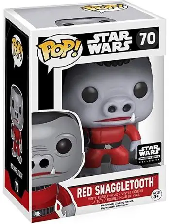 Figurine pop Red Snaggletooth - Star Wars 7 : Le Réveil de la Force - 1