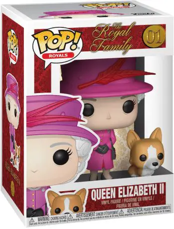 Figurine pop Reine Elizabeth II - La Famille Royale - 1