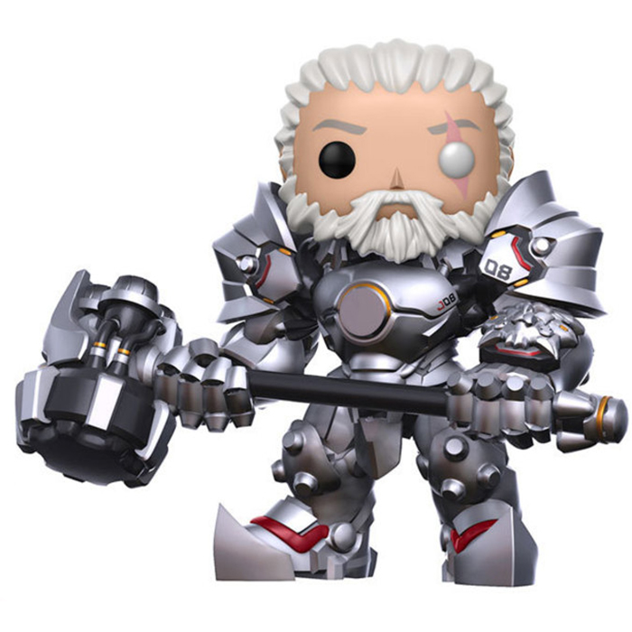 Figurine pop Reinhardt unmasked - Overwatch - 1