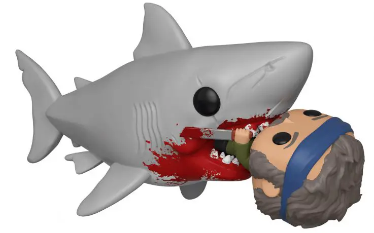 Figurine pop Requin mordant Quint - 15 cm - Les Dents de la Mer - 2