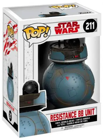 Figurine pop Resistance BB Unit - Star Wars 8 : Les Derniers Jedi - 1