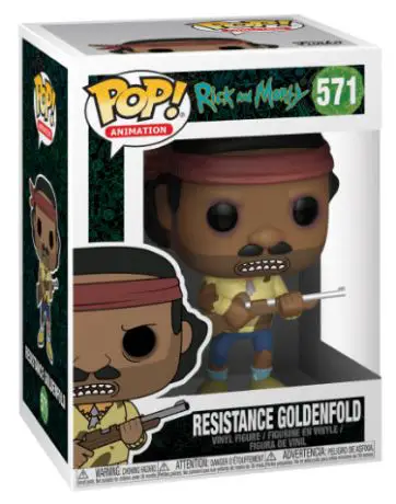 Figurine pop Résistance Goldenfold - Rick et Morty - 1