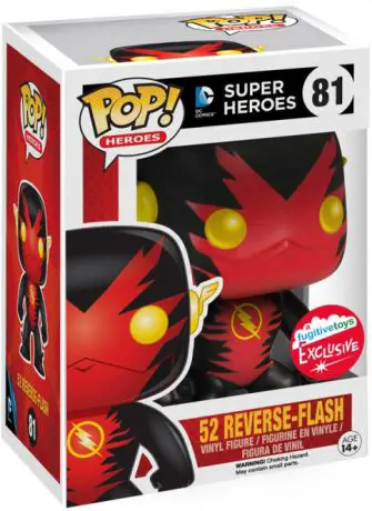 Figurine pop Reverse Flash avec Costume Rouge et Noir (New 52) - DC Super-Héros - 1