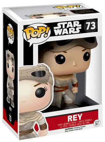 Figurine pop Rey - Lunettes - Star Wars 7 : Le Réveil de la Force - 1