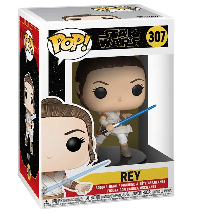 Figurine pop Rey Rise Of Skywalker - Star Wars - 2