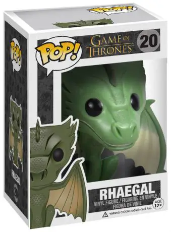 Figurine pop Rhaegal - Game of Thrones - 1